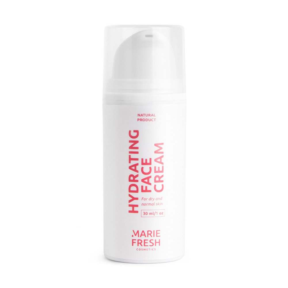 Крем с гиалуроновой кислотой для нормальной и сухой кожи Marie Fresh Cosmetics Hydrating Face Cream 30 мл - основное фото