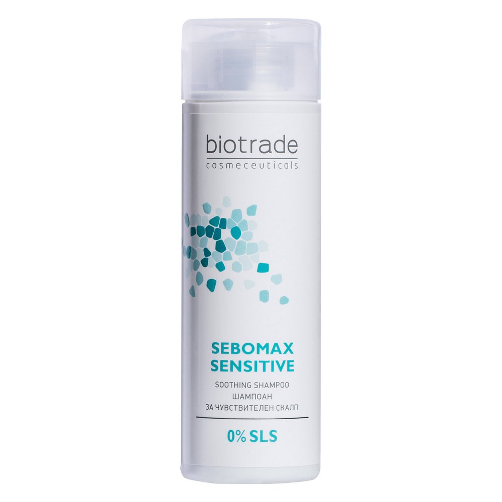 Шампунь для чувствительной кожи головы Biotrade Sebomax Sensitive Shampoo 200 мл - основное фото