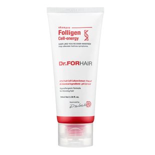 Шампунь для укрепления и восстановления зрелых волос Dr. FORHAIR Folligen Cell-Energy Shampoo 100 мл - основное фото