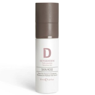 Сыворотка для чувствительной кожи с розацеа и куперозом Dermophisiologique Sensiderm Skin Rose Face Serum 30 мл - основное фото