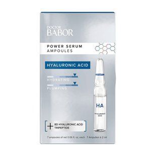Зволожувальні ампули з гіалуроновою кислотою Babor Doctor Babor Power Serum Ampoules: Hyaluronic Acid 7x2 мл - основне фото