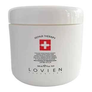 Восстанавливающая маска для сухих и повреждённых волос Lovien Essential Repair Therapy Mask 500 мл - основное фото