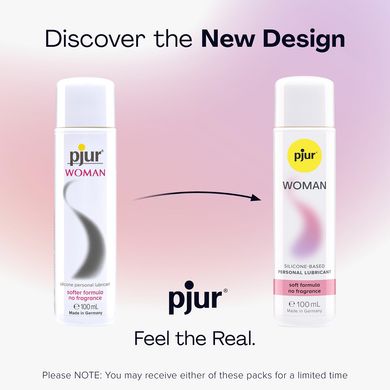 Лубрикант на силіконовій основі для жінок Pjur Woman Silicone-Based Lubricant Softer Formula 30 мл - основне фото