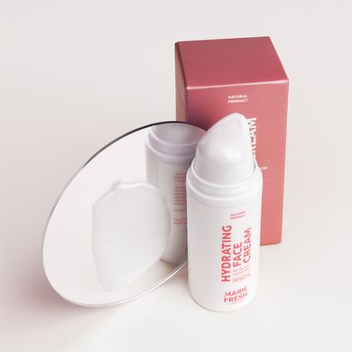 Крем з гіалуроновою кислотою для нормальної та сухої шкіри Marie Fresh Cosmetics Hydrating Face Cream 30 мл - основне фото