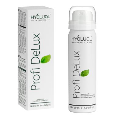 Постпроцедурний спрей для обличчя Institute Hyalual Profi DeLux Contactless Post-Procedure Care Spray 50 мл - основне фото