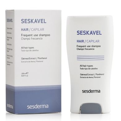 Шампунь для щоденного використання Sesderma Seskavel Frequence Shampoo 200 мл - основне фото