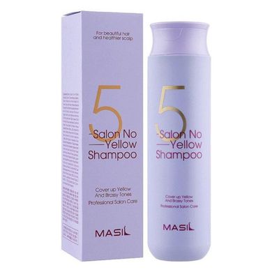 Шампунь проти жовтизни волосся Masil 5 Salon No Yellow Shampoo 300 мл - основне фото