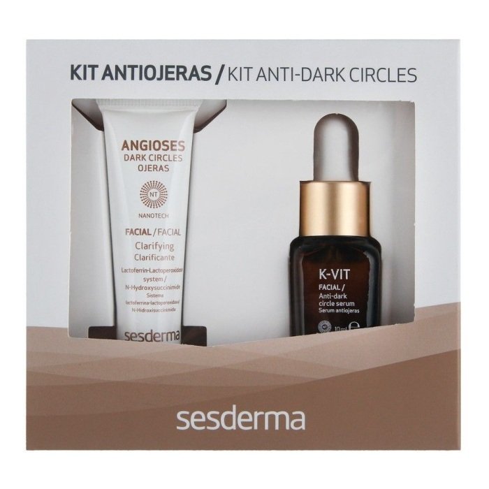 Набор от тёмных кругов под глазами Sesderma Anti-dark Circles Kit (Angioses+K Vit Serum) - основное фото