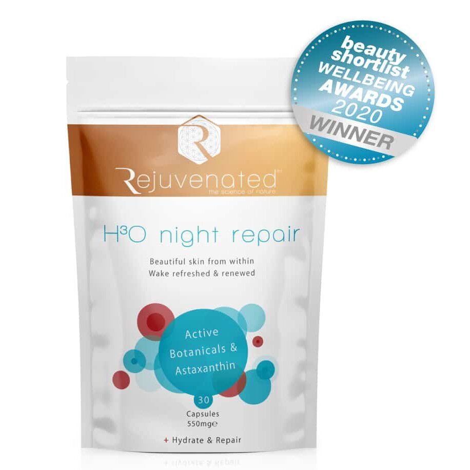 Активные капсулы для ночного восстановления и увлажнения кожи Rejuvenated H3O Night Repair 30 капсул - основное фото