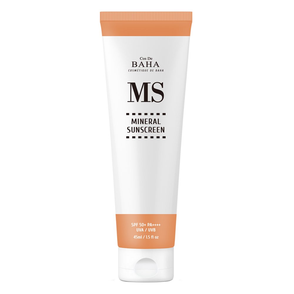 Минеральный солнцезащитный крем Cos De Baha Mineral Sunscreen SPF 50+PA++++ 45 мл - основное фото