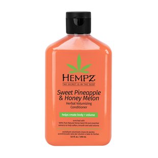 Кондиціонер для об'єму волосся HEMPZ Daily Hair Care Volumizing Conditioner Sweet Pineapple & Honey Melon 265 мл - основне фото