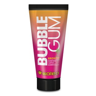 Лосьон-бронзатор для загара в солярии SOLEO Basic Bubble Gum Bronzer 150 мл - основное фото