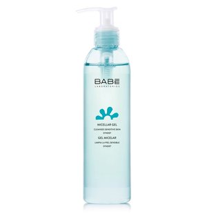 Мицеллярный гель для деликатного очищения кожи BABE Laboratorios Soothing Micellar Gel 240 мл - основное фото