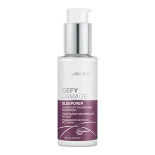 Нічний крем для волосся Joico Defy Damage Sleepover Overnight Nourishing Treatment 100 мл - основне фото