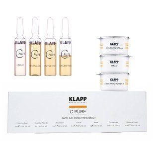 Процедурний набір для обличчя Klapp C Pure Face Infusion - основне фото