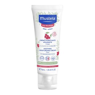 Зволожувальний дитячий крем Mustela Crema Facial Hidratante Confort Con Schisandra Bio 40 мл - основне фото