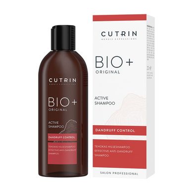Активний шампунь проти лупи Cutrin Bio+ Active Shampoo Dandruff Control 200 мл - основне фото