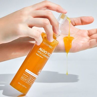 Гель для глубокого очищения лица с экстрактом лимона MEDI-PEEL Algo-Tox Vita Cleanser Vegan Lemon 150 мл - основное фото