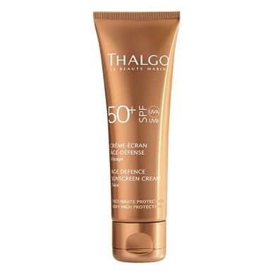 Антивозрастной солнцезащитный крем для лица THALGO Age Defence Sun Screen Cream SPF 50+ 50 мл - основное фото