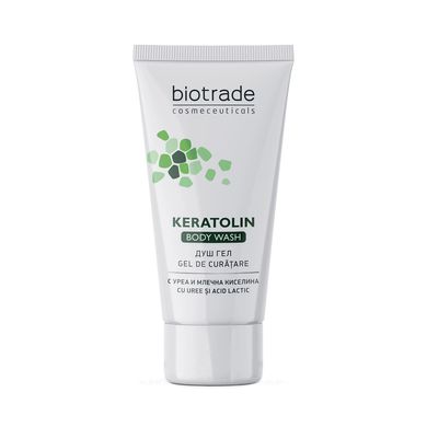 Гель для душа для сухой и чувствительной кожи Biotrade Keratolin Body Wash Shower Gel 30 мл - основное фото