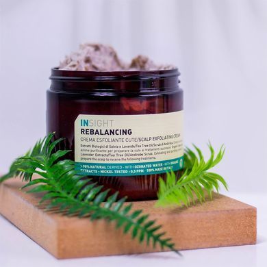 Крем-скраб для жирної шкіри голови Insight Rebalancing Scalp Exfoliating Cream 180 мл - основне фото