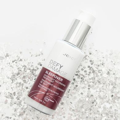 Нічний крем для волосся Joico Defy Damage Sleepover Overnight Nourishing Treatment 100 мл - основне фото