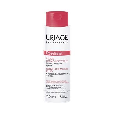 Очищувальна емульсія для шкіри схильної до почервонінь Uriage Roseliane Dermo-Cleansing Fluid 250 мл - основне фото