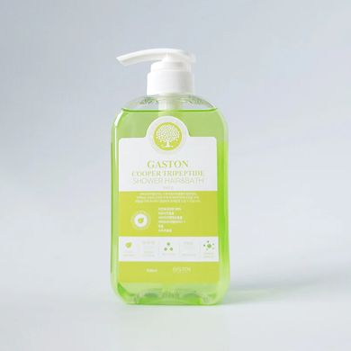 Очищувальний гель для волосся та тіла Gaston Cooper Tripeptide Shower Hair & Bath 500 мл - основне фото