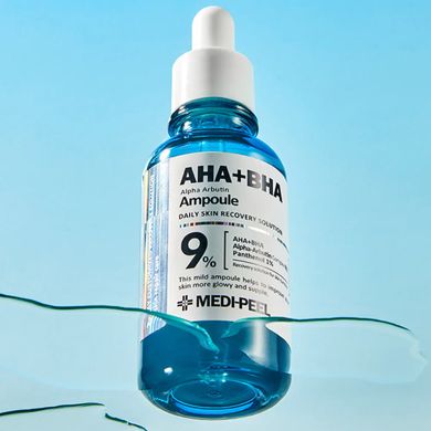 Осветляющая пилинг-ампула с арбутином MEDI-PEEL AHA BHA Alpha Arbutin Ampoule 30 мл - основное фото