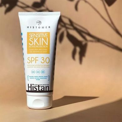 Солнцезащитный крем для чувствительной кожи лица и тела Histomer Histan Sensitive Skin Active Protection SPF 30 200 мл - основное фото