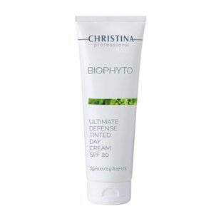 Тонированный дневной крем «Абсолютная защита» Christina Bio Phyto Ultimate Defense Tinted Day Cream SPF 20 75 мл - основное фото