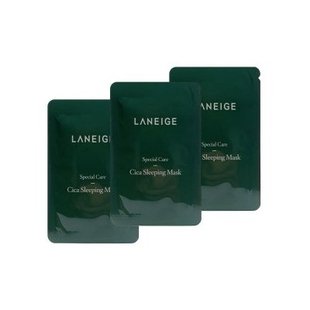 Успокаивающая маска с экстрактом центеллы LANEIGE Cica Sleeping Mask 3x3 мл - основное фото