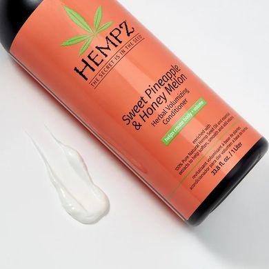 Кондиціонер для об'єму волосся HEMPZ Daily Hair Care Volumizing Conditioner Sweet Pineapple & Honey Melon 1000 мл - основне фото