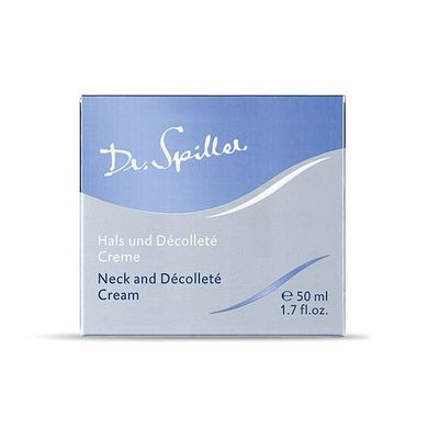 Крем для шкіри шиї та декольте Dr. Spiller Neck And Decollete Cream 50 мл - основне фото