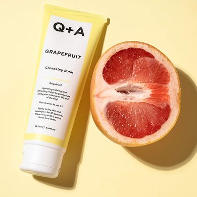 Очищающий бальзам для лица с грейпфрутом Q+A Grapefruit Cleansing Balm 125 мл - основное фото