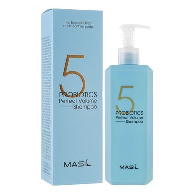 Шампунь для объёма с пробиотиками Masil 5 Probiotics Perfect Volume Shampoo 500 мл - основное фото