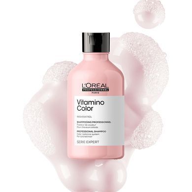 Шампунь для фарбованого волосся L'Oreal Professionnel Vitamino Color Resveratrol Shampoo 300 мл - основне фото