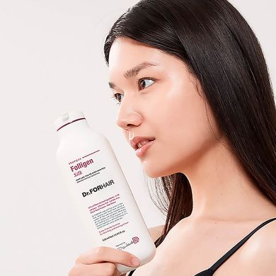 Шампунь для сухого та пошкодженого волосся Dr. FORHAIR Folligen Silk Shampoo 70 мл - основне фото