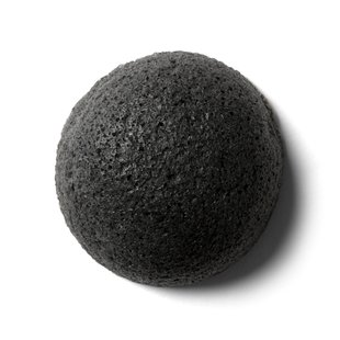 Спонж для эксфолиации с древесным углём Erborian Charcoal Konjac Sponge 1 шт - основное фото