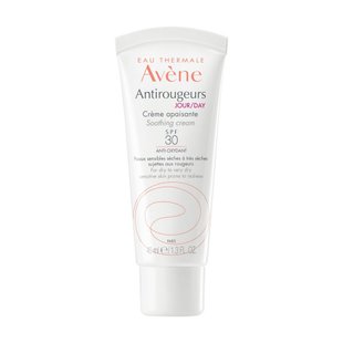 Дневной солнцезащитный крем против покраснений Avene Eau Thermale Antirougeurs Day Soothing Cream SPF 30 40 мл - основное фото