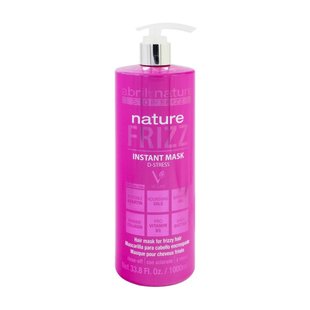 Розгладжувальна маска для волосся Abril et Nature Anti-Frizz Line Nature Frizz Instant Mask With Detangling Effect 1000 мл - основне фото