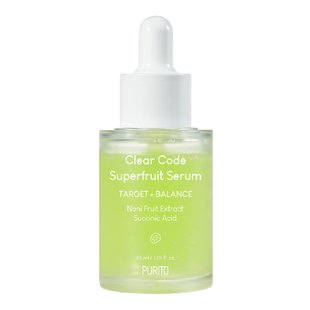 Сыворотка для проблемной кожи Purito Clear Code Superfruit Serum 30 мл - основное фото