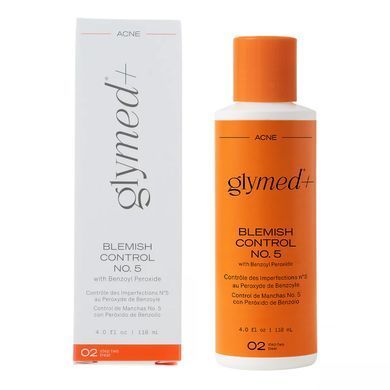 Лосьйон проти запалень з бензоїл пероксидом GlyMed Plus Blemish Control No.5 With Benzoyl Peroxide 118 мл - основне фото