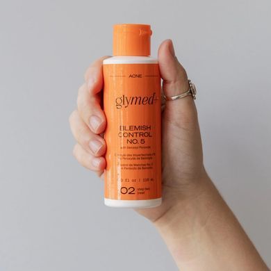 Лосьйон проти запалень з бензоїл пероксидом GlyMed Plus Blemish Control No.5 With Benzoyl Peroxide 118 мл - основне фото