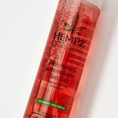 Гель-пена для душа «Розовое помело-Гималайская соль» HEMPZ Fresh Fusions Pink Pomelo & Himalayan Sea Salt Herbal Foaming Body Wash 250 мл - основное фото