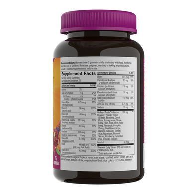 Мультивитаминный комплекс для женщин Natures Way Adult Women's Premium Gummy Multivitamin 75 шт - основное фото