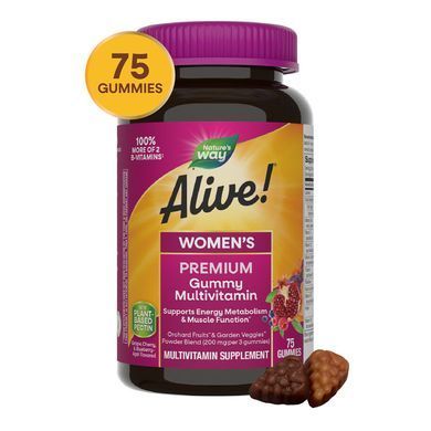 Мультивитаминный комплекс для женщин Natures Way Adult Women's Premium Gummy Multivitamin 75 шт - основное фото