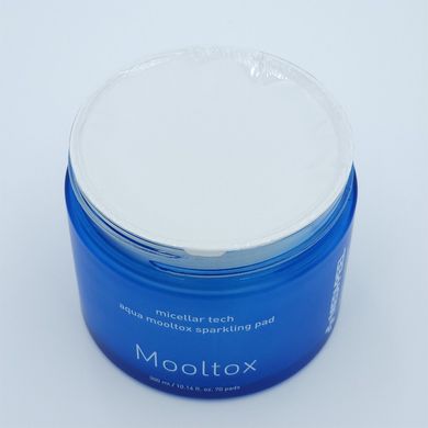 Пілінг-педи для обличчя для зволоження та очищення шкіри MEDI-PEEL Aqua Mooltox Sparkling Pad 70 шт - основне фото