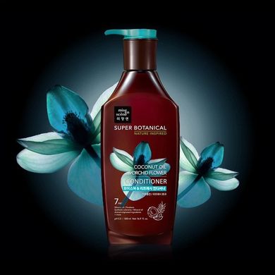 Шампунь с экстрактом орхидеи Mise En Scene Super Botanical Moisture & Refresh Shampoo 500 мл - основное фото