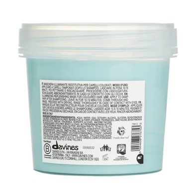 Відновлювальна маска для фарбованого волосся Davines Essential Haircare MINU Hair Mask 250 мл - основне фото